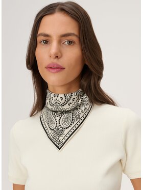 LEBRAND LEBRAND Chusta Bandana mini Beżowy jasny