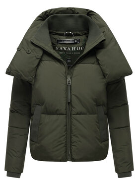 Navahoo Navahoo Kurtka zimowa Traumelfe Zielony Regular Fit