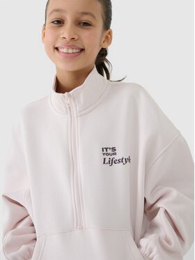 4F 4F Felpa 4FJRSS25TSWSF2058-12S Bianco Oversize
