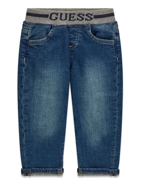 Guess Kids Guess Kids Pantaloni di tessuto 180699 Blu Regular Fit