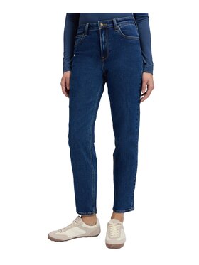 Lee Lee Jeansy 112386138 Niebieski Straight Leg