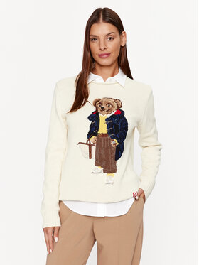 Polo Ralph Lauren Polo Ralph Lauren Пуловер 211910427001 Екрю Regular Fit