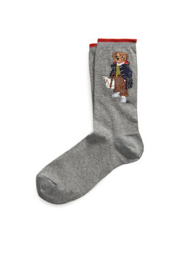 Polo Ralph Lauren Polo Ralph Lauren Dámské klasické ponožky 455923554001 Šedá