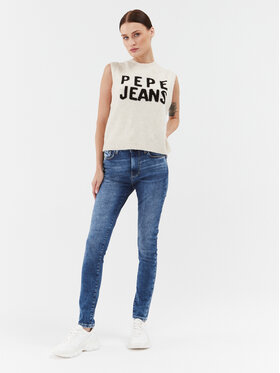 Pepe Jeans Džemper PL702039 Écru Regular Fit