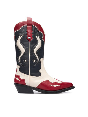 Tommy Hilfiger Tommy Hilfiger Kavbojski škornji Archive EN0EN03046 Pisana