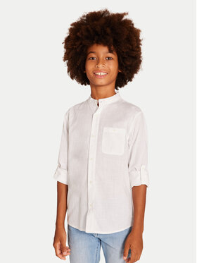 Mayoral Mayoral Риза 6141 Бял Regular Fit