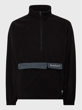 Deus Ex Machina Deus Ex Machina Fleecejacke Ridgeline DPT22024 Schwarz Relaxed Fit