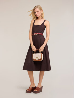 Motivi Motivi Vestito da giorno 7033Q003567N022 Marrone A-Line Fit