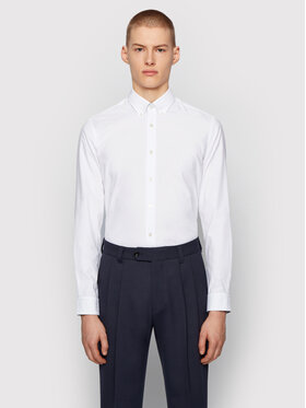 Boss Boss Košile Rod_53E 50448887 Bílá Slim Fit