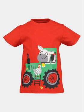 Blue Seven Blue Seven Tricou 928146 X Roșu Regular Fit