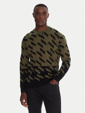 KARL LAGERFELD KARL LAGERFELD Kampsun 655022 554305 Roheline Regular Fit