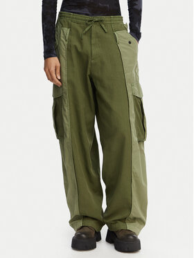 G-Star Raw G-Star Raw Cargo stiliaus kelnės D29010-E519 Tamsiai žalia Straight Fit