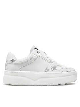Guess Guess Сникърси Queenz FLTQNZ FAL12 Бял