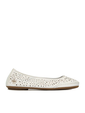 Rieker Rieker Ballerine CEO-41460-80 Bianco