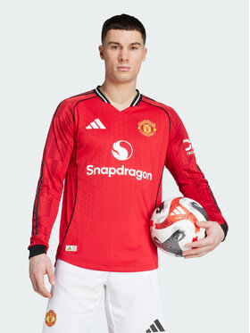 adidas adidas Koszulka techniczna Manchester United Czerwony Slim Fit