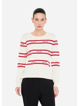 Liu Jo Liu Jo Maglione TF5303MS63LC3752 Bianco Regular Fit