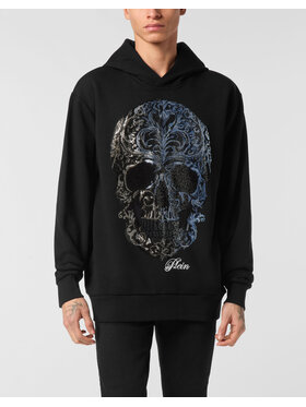 PHILIPP PLEIN PHILIPP PLEIN Mikina 26919 Čierna Regular Fit