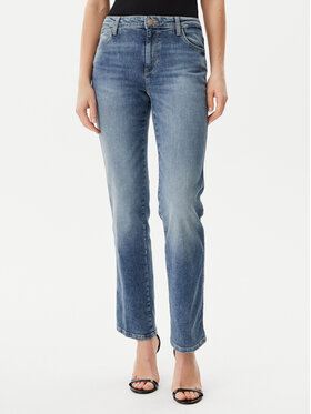 Guess Guess Дънки W5RA15D5L72 Син Straight Fit