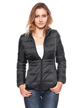Wrangler Wrangler Kurtka damska PUFFER Czarny Regular Fit