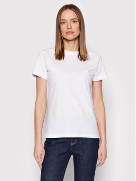 Marella Marella T-Shirt Flauto 39710224 Biały Regular Fit