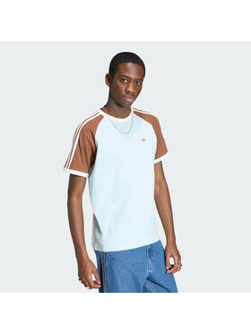 adidas adidas T-Shirt 161533 Turkusowy Loose Fit