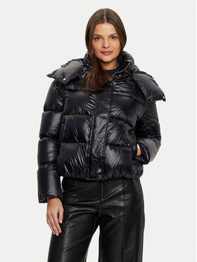 Patrizia Pepe Patrizia Pepe Vatovaná bunda 2O0050/A9M0-K103 Čierna Regular Fit