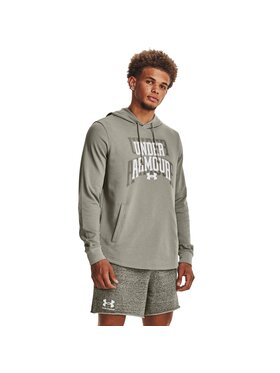Under Armour Under Armour Bluza Rival Terry Graphic HD Szary Basic Fit
