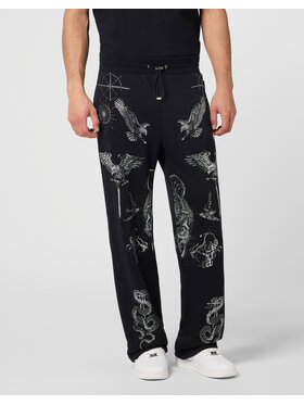 PHILIPP PLEIN PHILIPP PLEIN Spodnie dresowe 29863 Czarny Jogger Fit