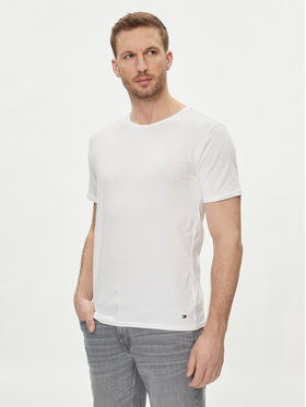 Tommy Hilfiger Tommy Hilfiger Σετ 3 T-Shirts UM0UM03138 Λευκό Regular Fit