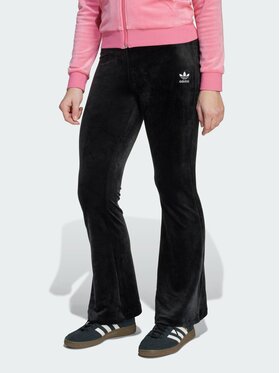 adidas adidas Spodnie materiałowe 151293 Czarny Fitted Fit