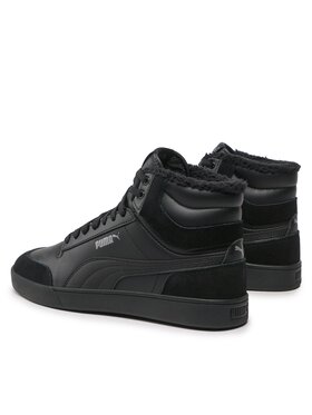 Puma Superge Shuffle Mid Fur 387609 01 Črna