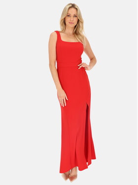 L’AF L’AF Sukienka wieczorowa Katti Czerwony Slim Fit