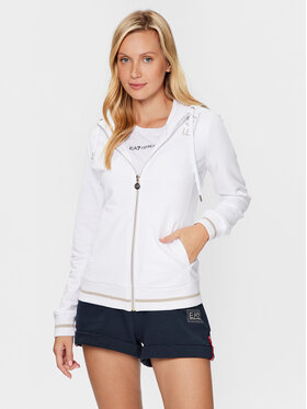 EA7 Emporio Armani EA7 Emporio Armani Sweatshirt 8NTM34 TJCQZ 1100 Blanc Regular Fit
