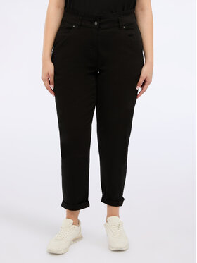 Fiorella Rubino Fiorella Rubino Spodnie materiałowe P725T004982N033 Czarny Regular Fit
