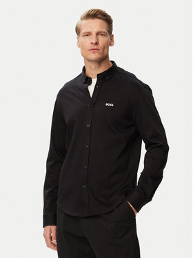 BOSS BOSS Hemd ST Motion 50555946 Schwarz Regular Fit