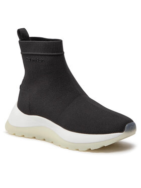Calvin Klein Calvin Klein Sneakers 2 Piece Sole Sock Boot-Knit HW0HW01338 Negru