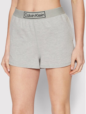 Calvin Klein Underwear Calvin Klein Underwear Пижамени шорти 000QS6799E Сив Regular Fit