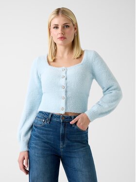 Guess Guess Sweter 180349 Niebieski Classic Fit