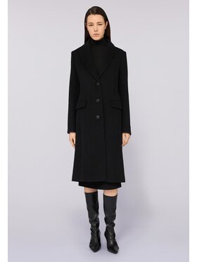 Trussardi Trussardi Płaszcz 8918A000320N033 Czarny Regular Fit