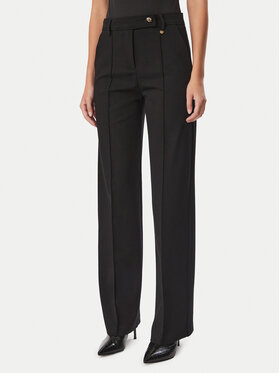 Liu Jo Liu Jo Stoffhose WF6361 J9189 Schwarz Relaxed Fit