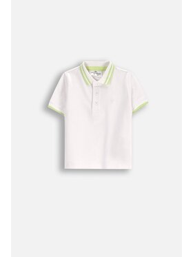 Coccodrillo Coccodrillo Polo WC5143601MBN-001 Biały Regular Fit