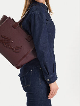 KARL LAGERFELD KARL LAGERFELD Torbica A4W30258 Tamnocrvena