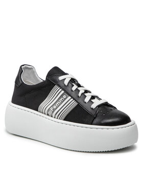 Solo Femme Solo Femme Sneakersy 69402-01-M99/M97-03-00 Čierna