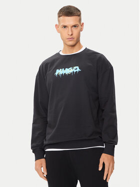 HUGO Hugo Суитшърт Logo 50514930 Черен Regular Fit