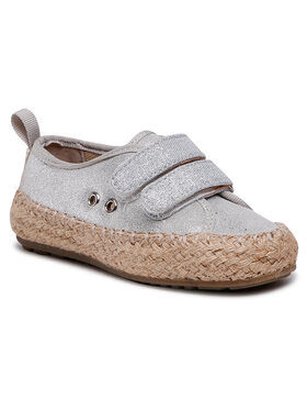 EMU Australia Espadrile Millner Metallic K12506 Srebrna