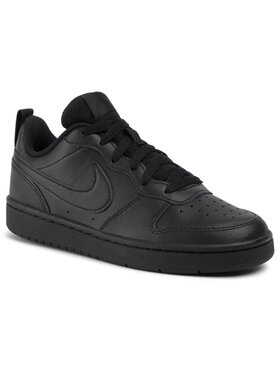 Nike Nike Παπούτσια Court Borough Low 2 (GS) BQ5448 001 Μαύρο