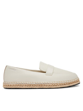 Calvin Klein Calvin Klein Espadryle Espadrille W/Ck Hw - Lth HW0HW02390 Écru