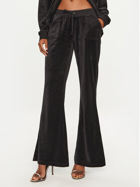 Juicy Couture Juicy Couture Спортивні штани Caisa JCSEBJ008 Чорний Slim Fit