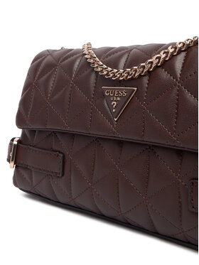 Guess Guess Дамска чанта Paisleigh HWQG98 83210 Кафяв