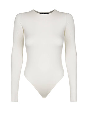 Laretaggio Laretaggio Body Augusta Biały Extra Slim Fit